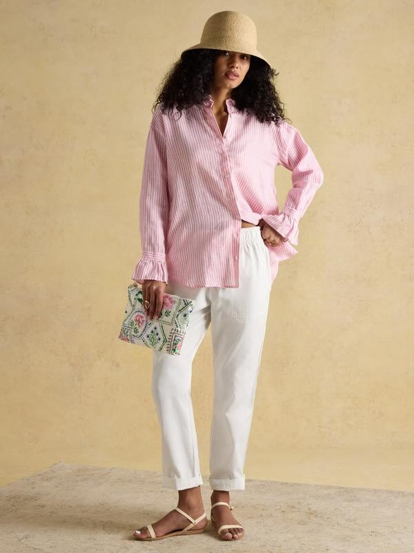 Relaxed Chino Trousers Cloud