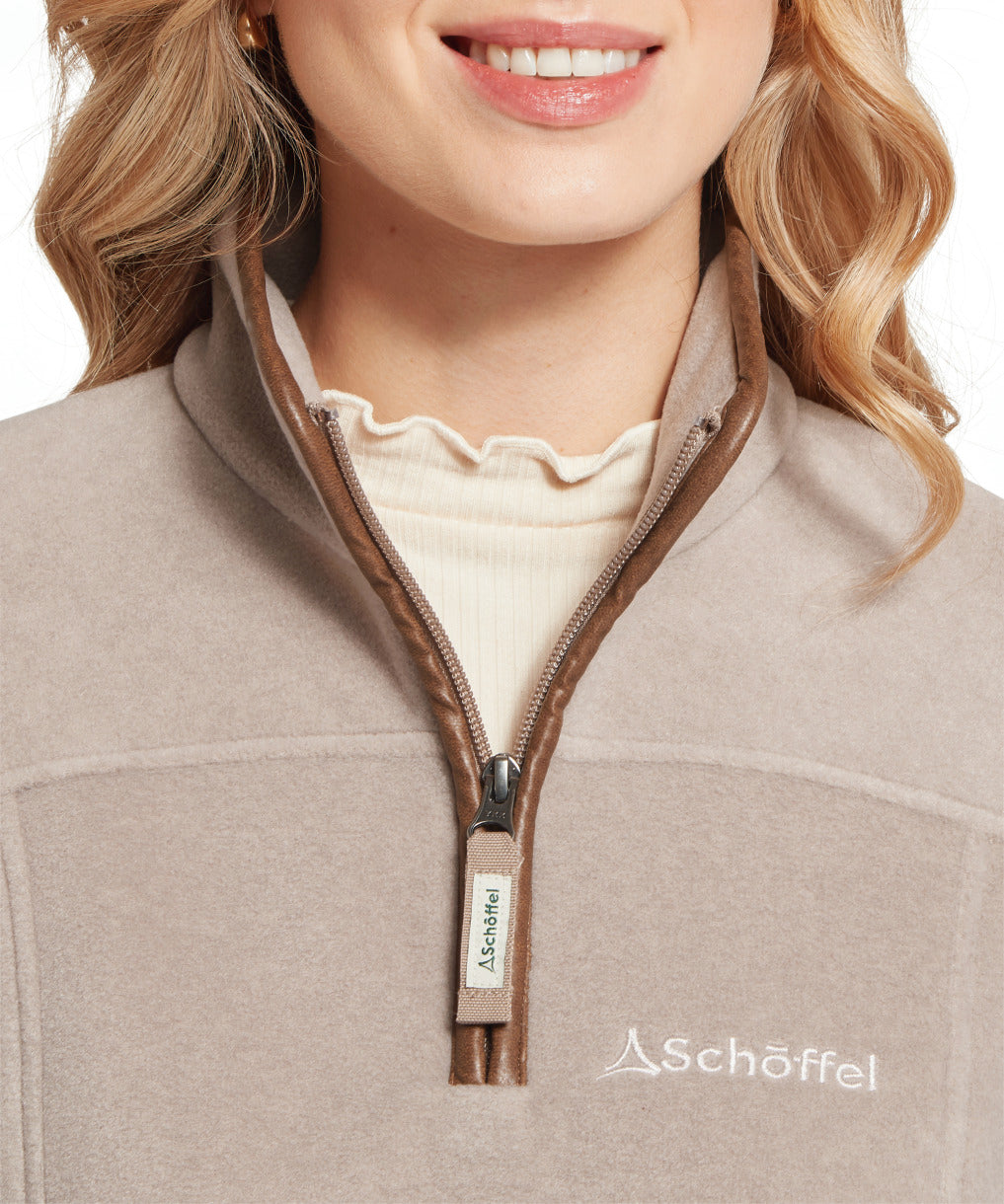 Tilton II Quarter Zip Fleece Mushroom