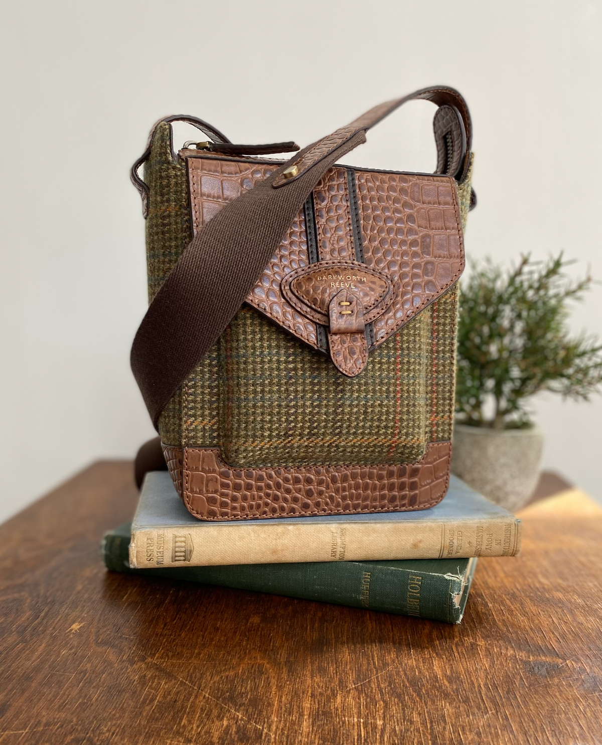 Hackthorn Tweed Cross Body Bag