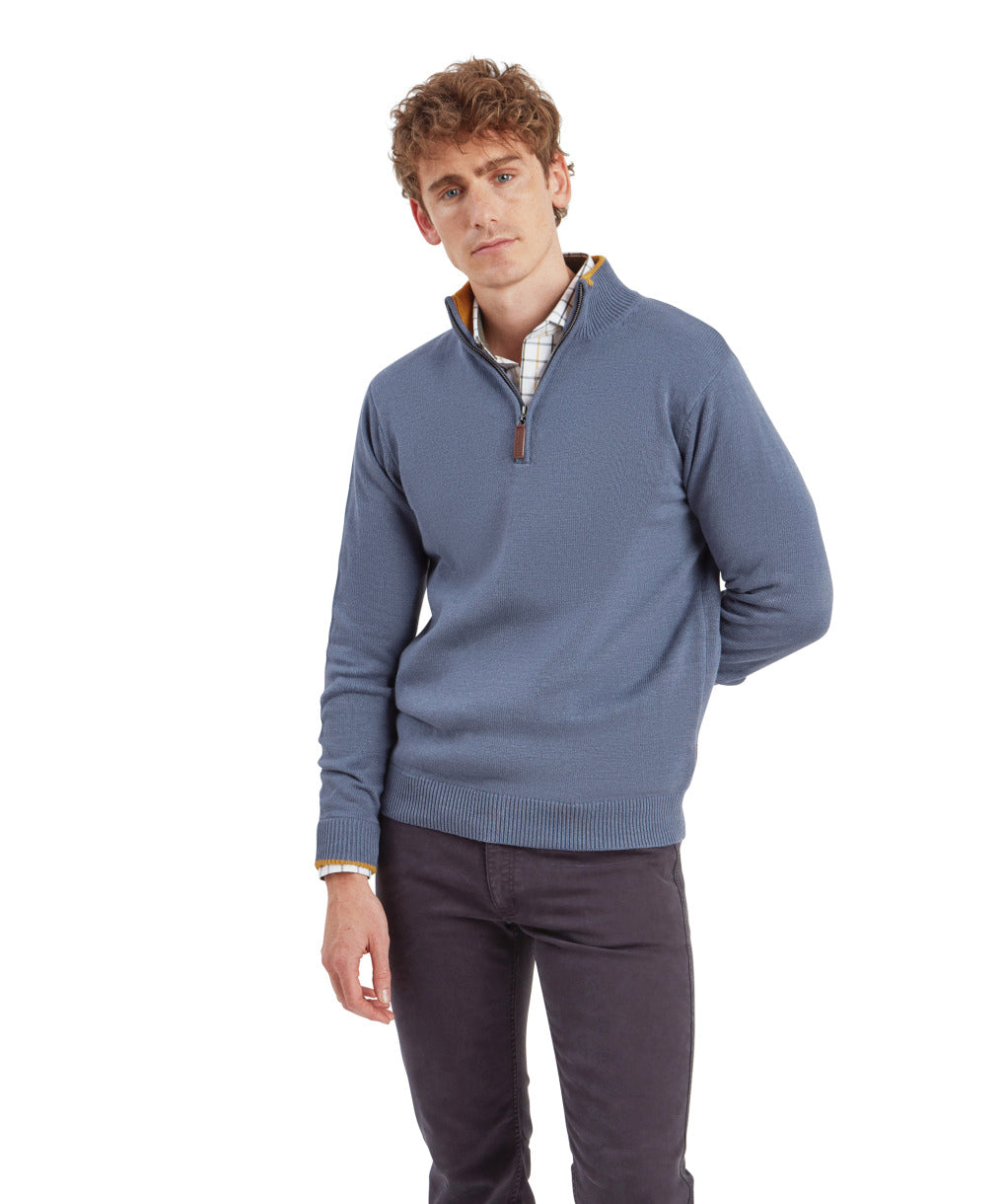 Blair Quarter Zip Jumper
Vintage Navy