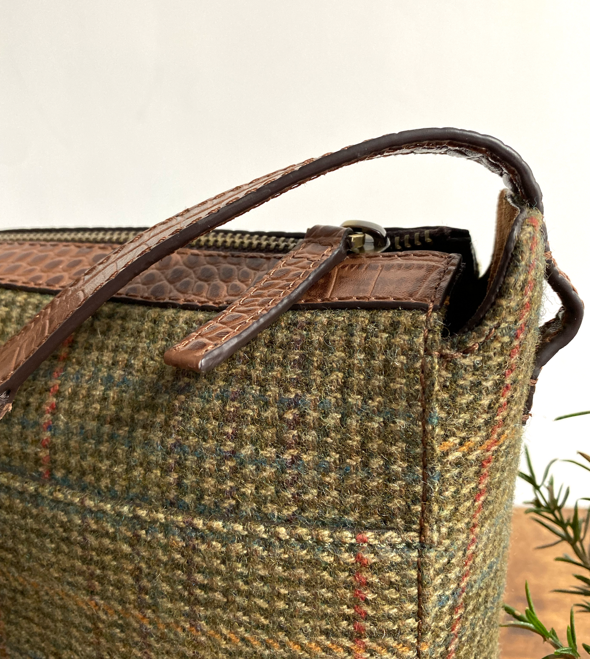 Hackthorn Tweed Cross Body Bag