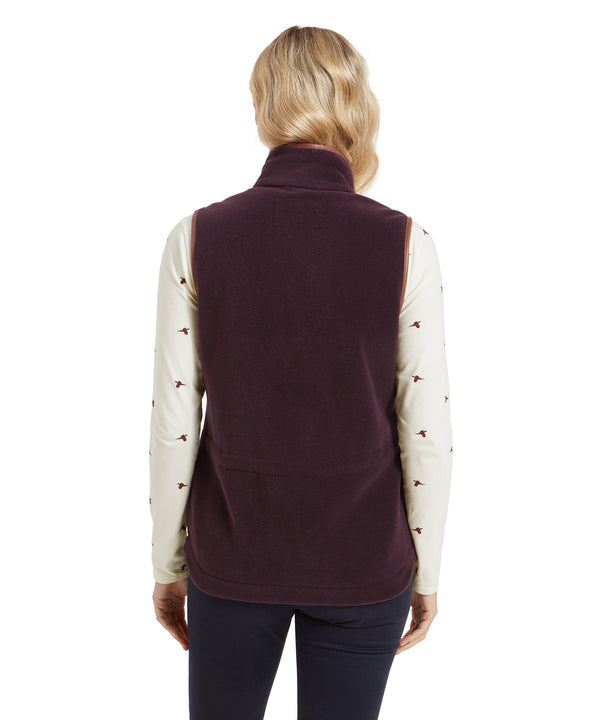 Lyndon Fleece Gilet Port