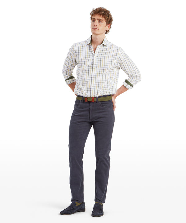 Canterbury 5 Pocket Regular Jean Charcoal