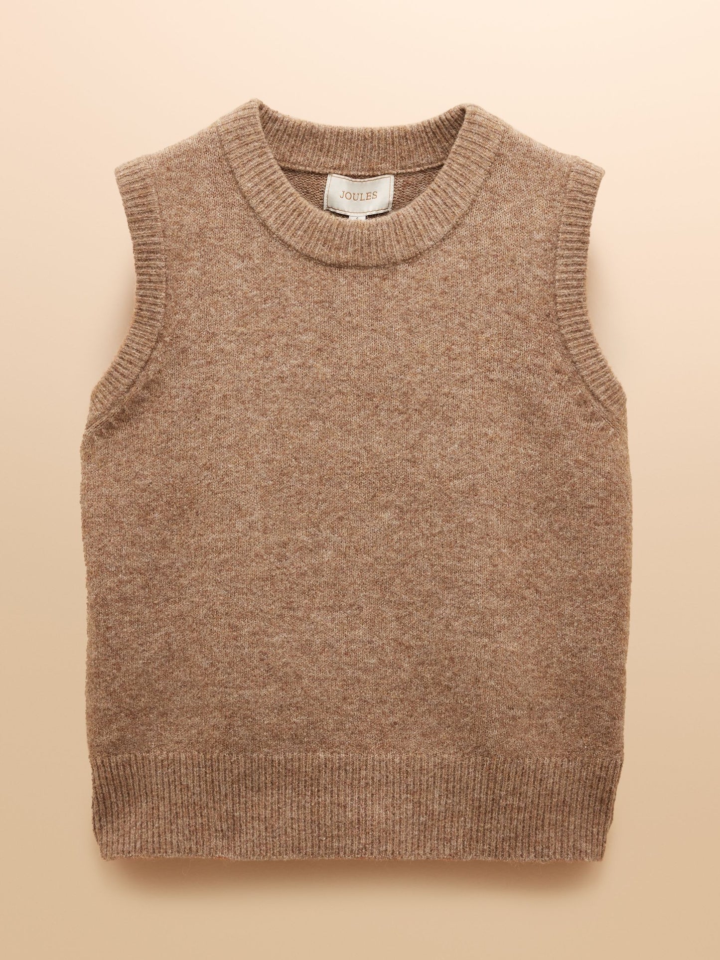 Holly Knitted Vest Tan