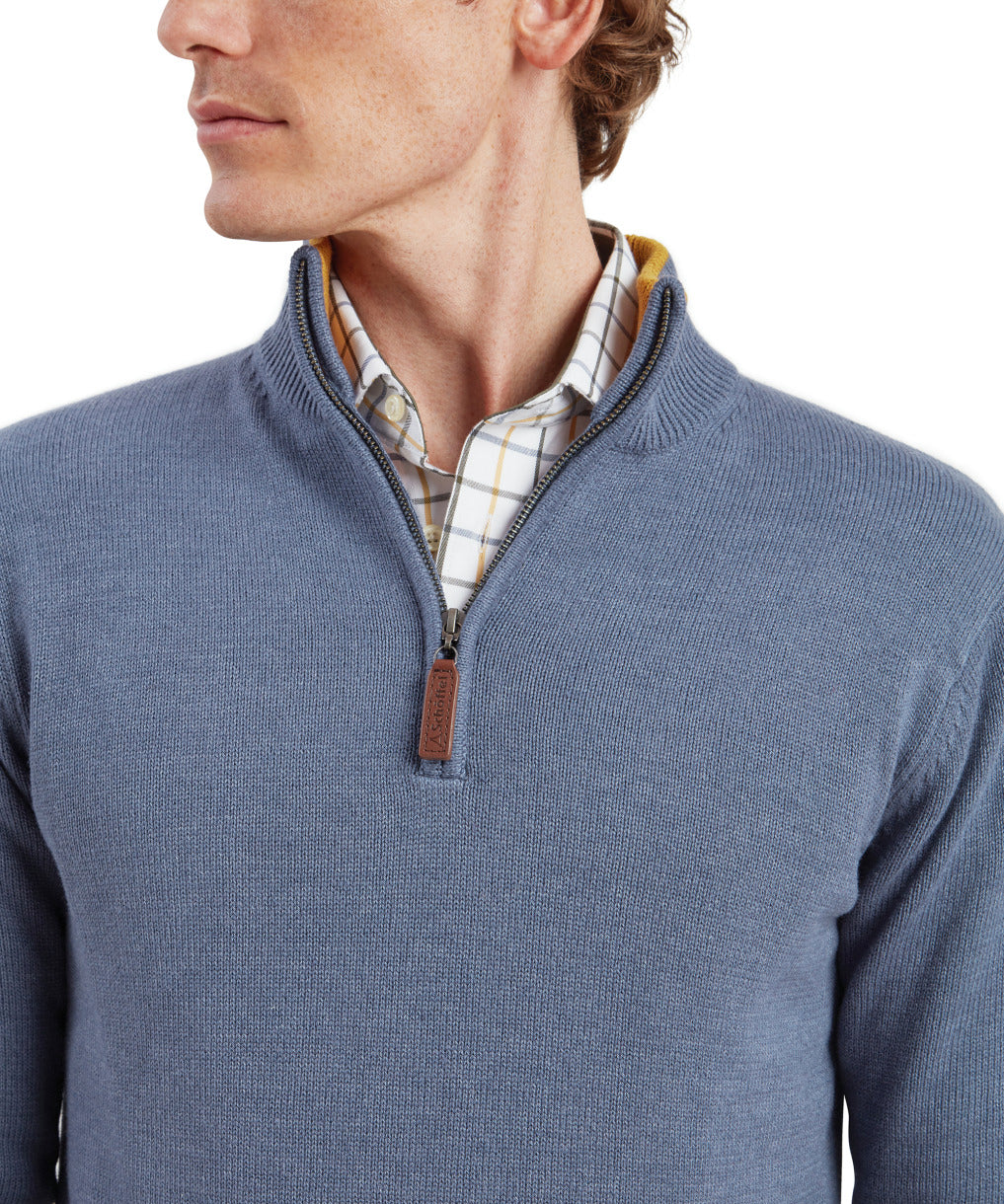 Blair Quarter Zip Jumper
Vintage Navy
