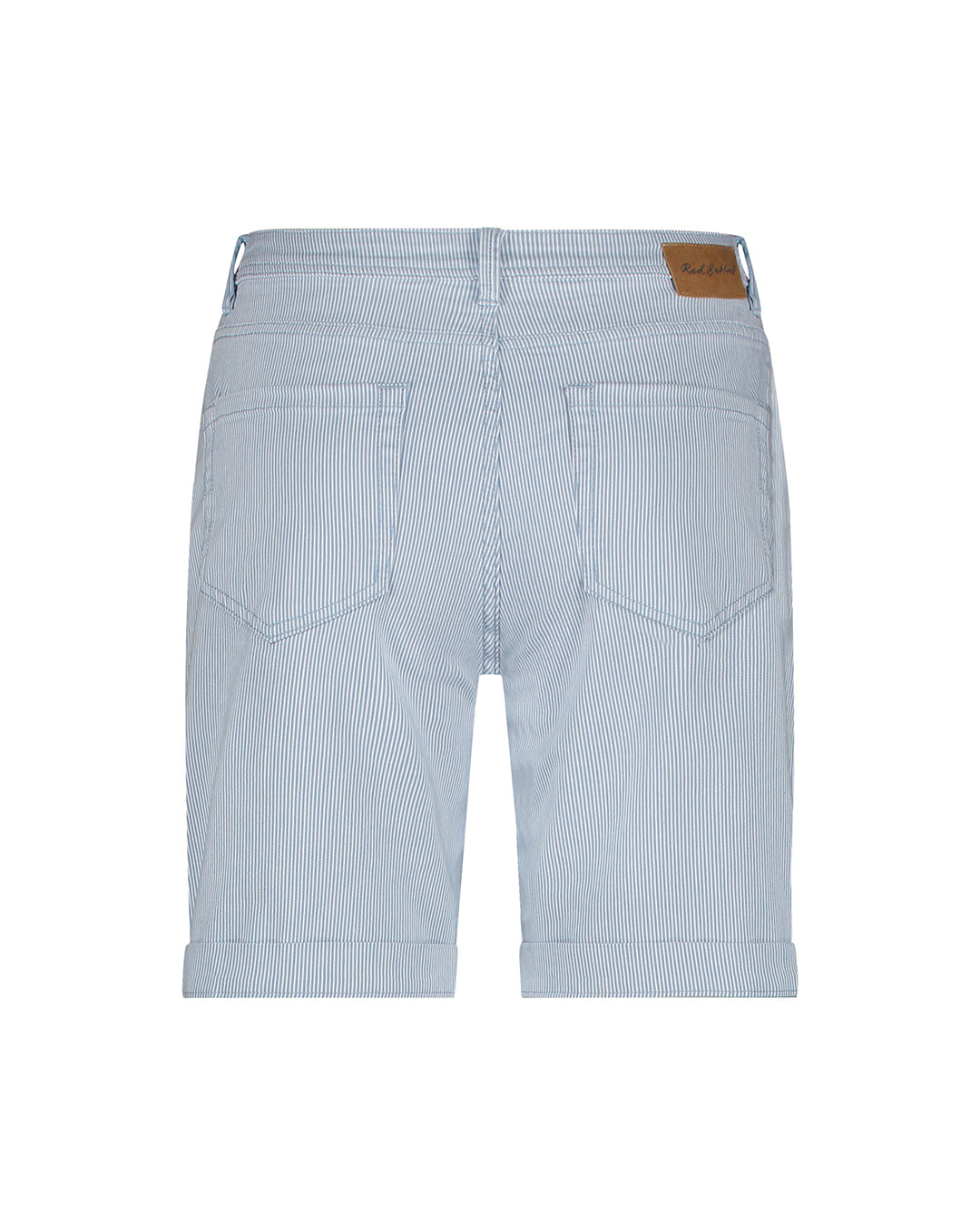 Bibette short denim stripe bleach blue