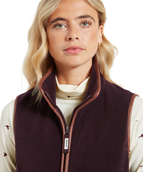 Lyndon Fleece Gilet Port