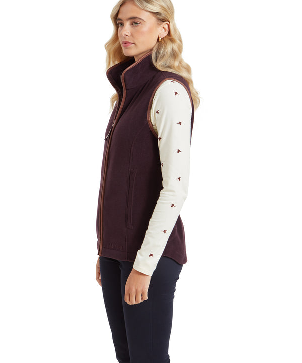 Lyndon Fleece Gilet Port