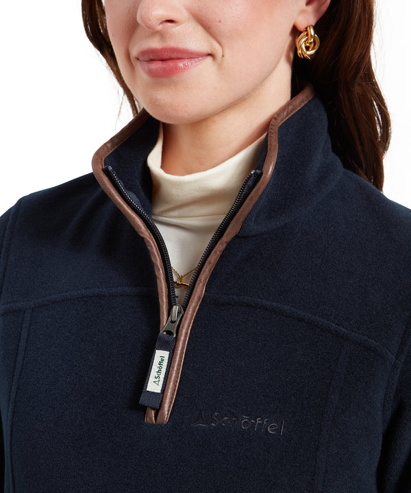 Tilton II Quarter Zip Fleece Navy