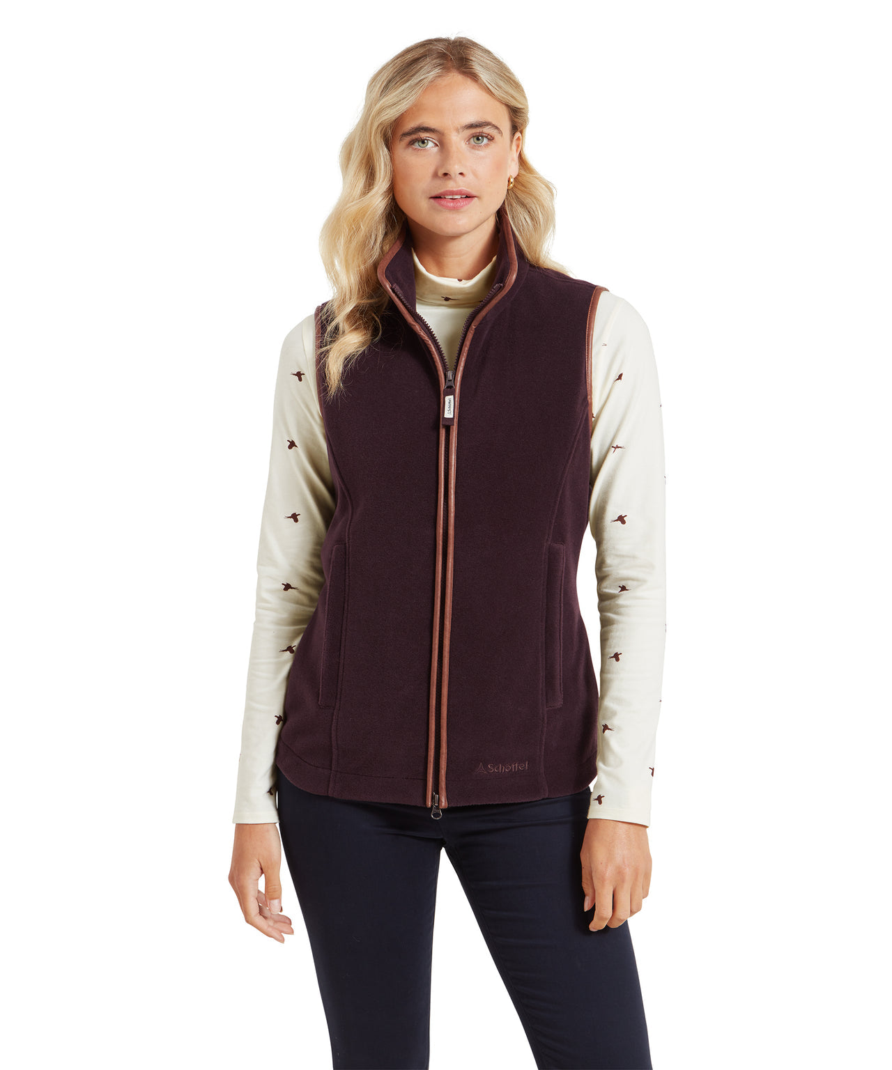 Lyndon Fleece Gilet Port