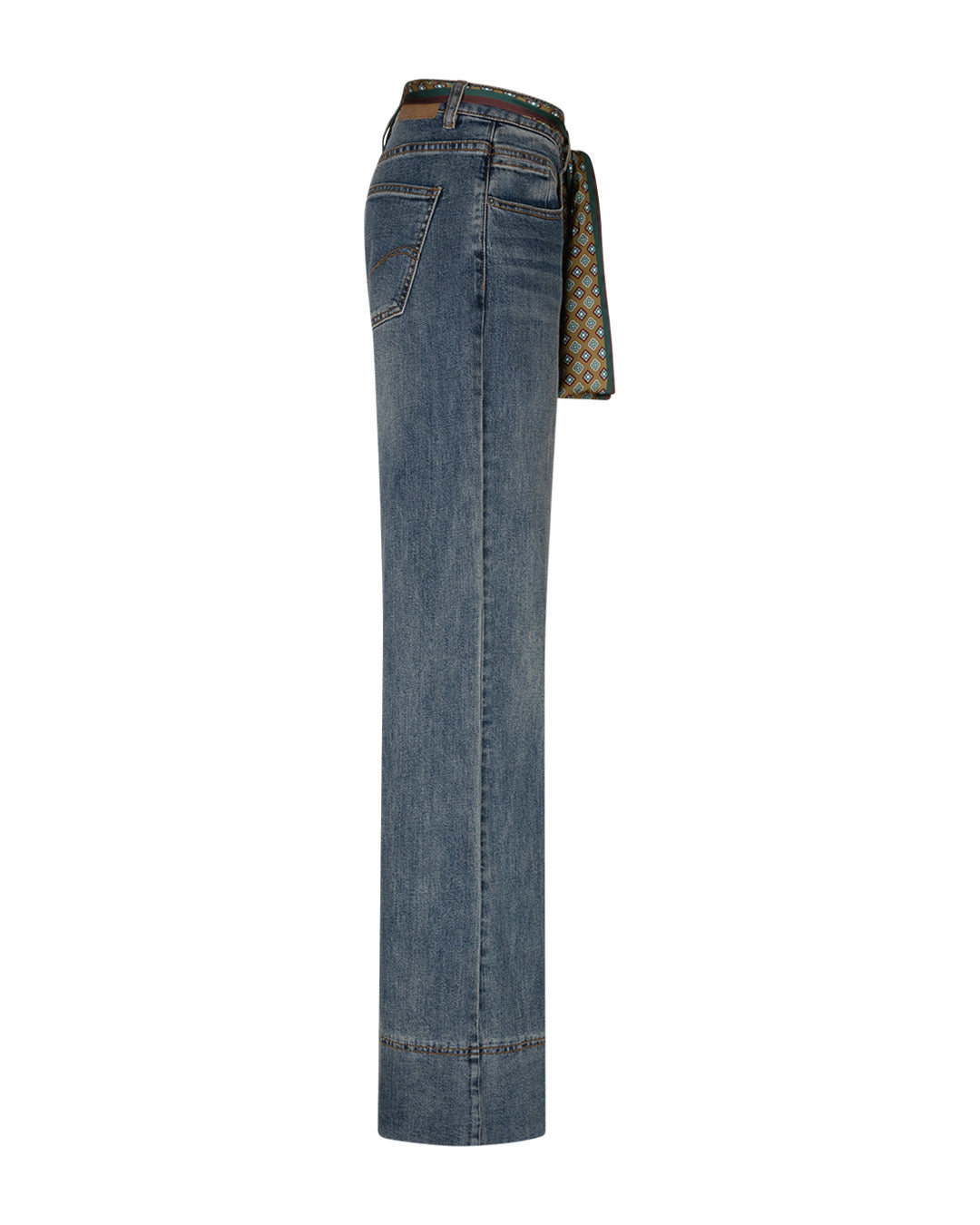 Brielle Vintage & Scarf Jeans