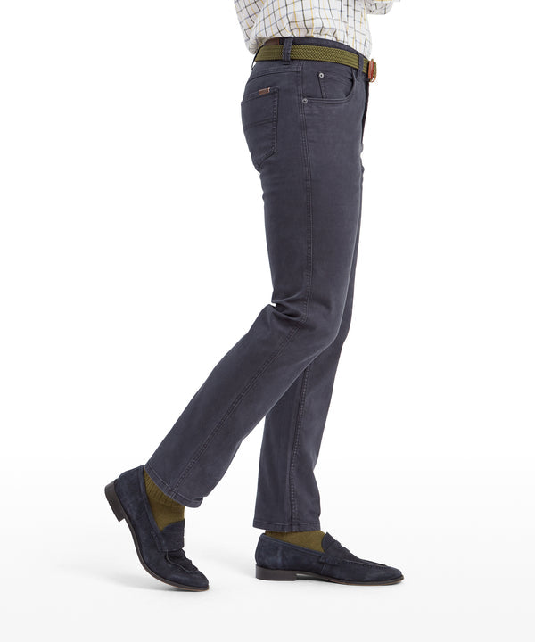 Canterbury 5 Pocket Regular Jean Charcoal