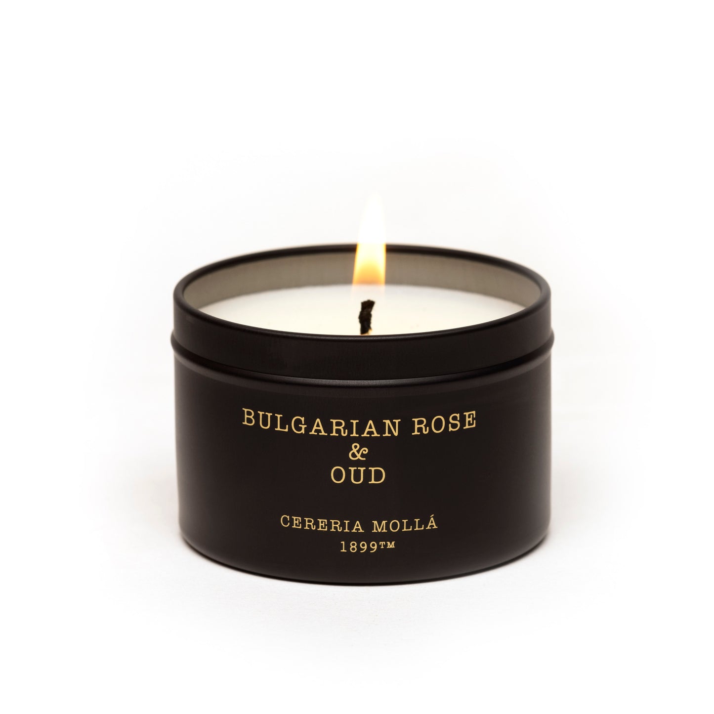 Bulgarian Rose & Oud 90g Tin Travel Candle