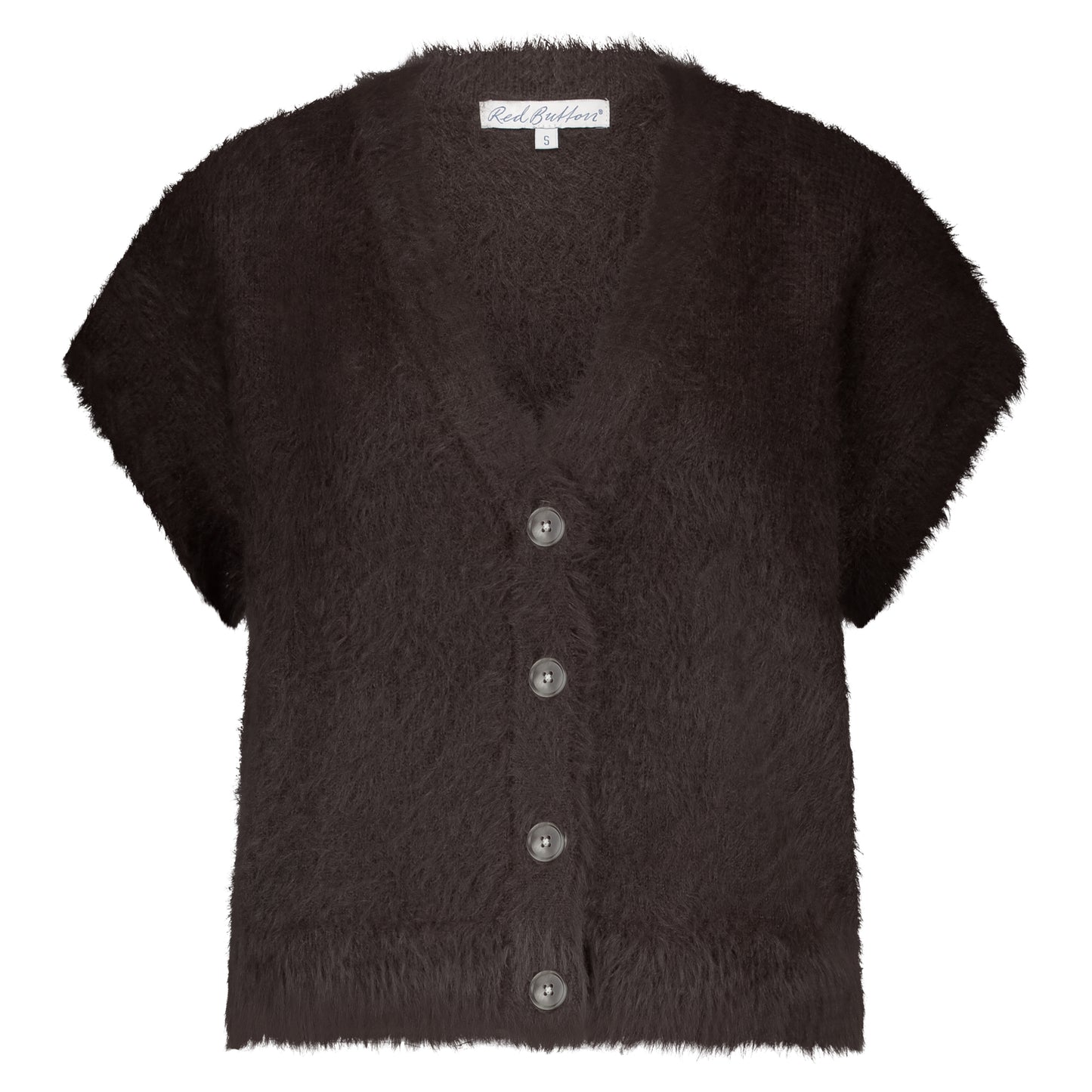 Cardigan Fuzzy Espresso