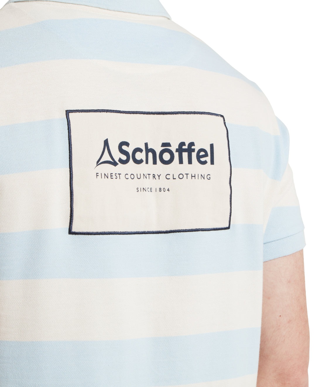 St Ives Heritage Polo Blue Stripe