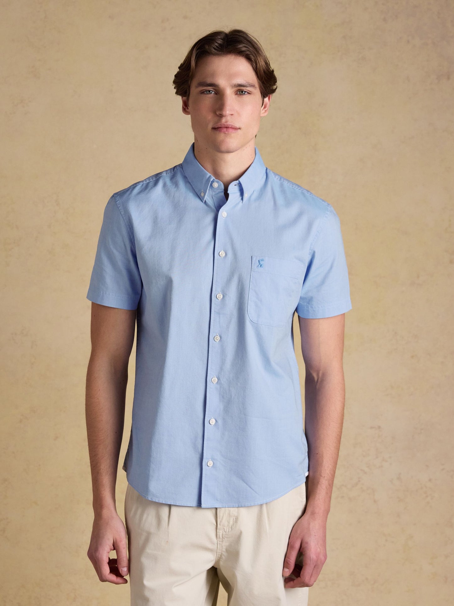Oxford Short Sleeve Blue Shirt