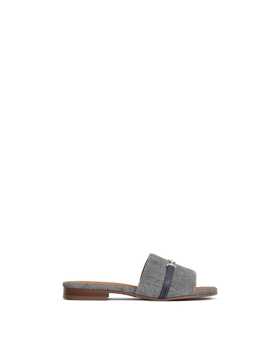 Heacham Denim Suede Sandals