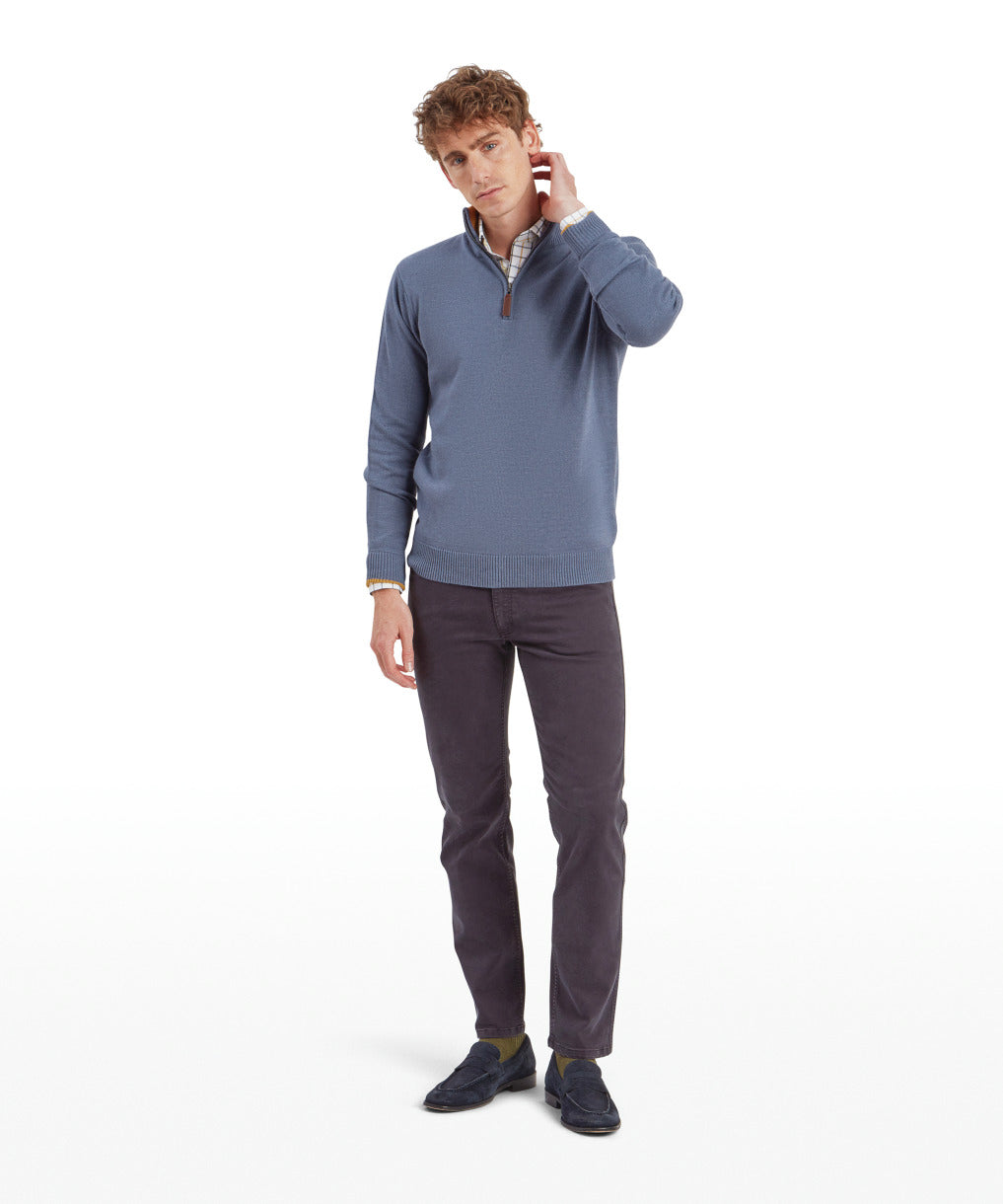 Blair Quarter Zip Jumper
Vintage Navy