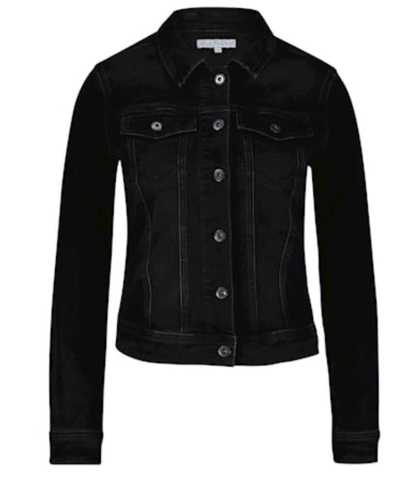 Jackie Denim Jacket Black