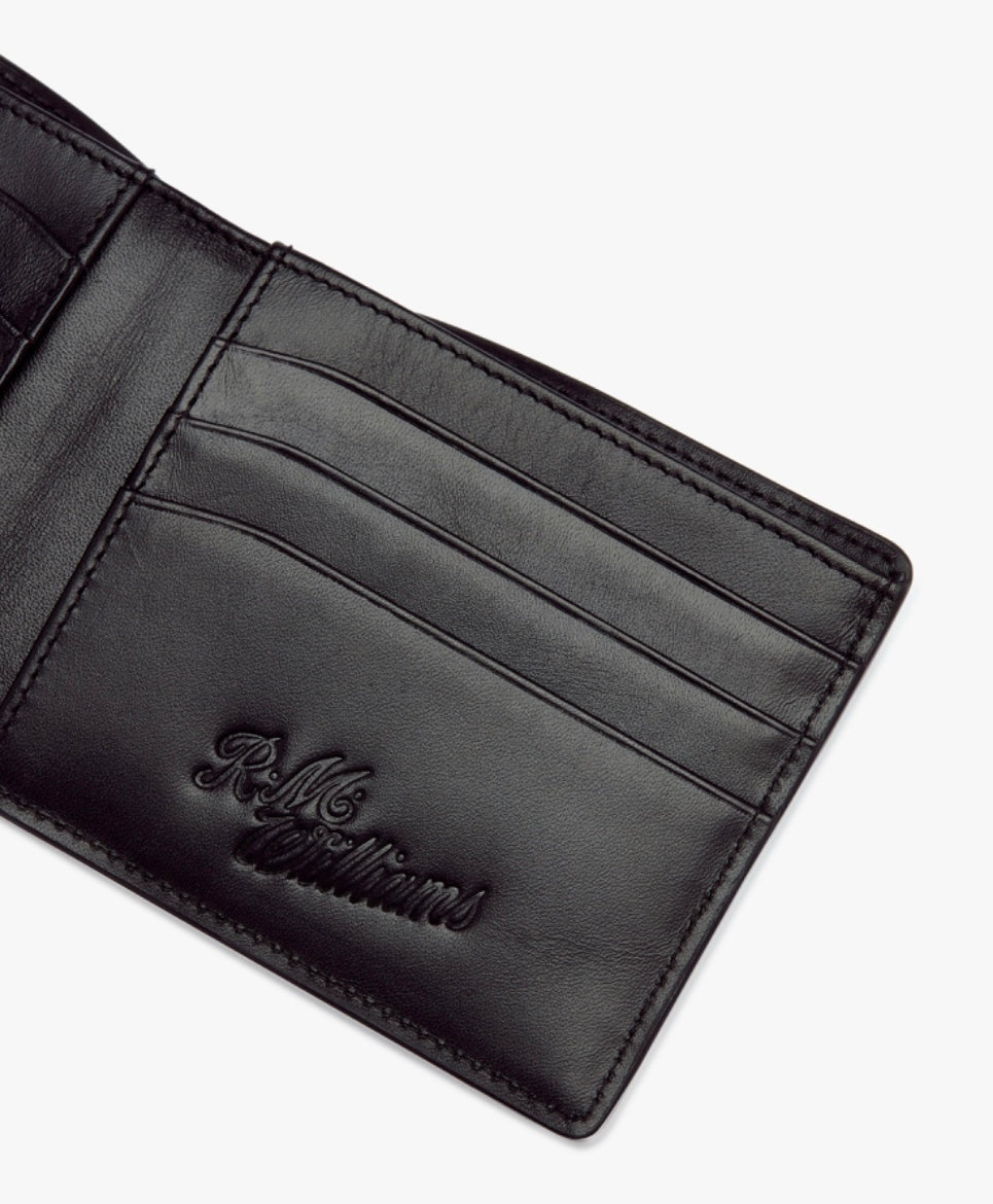 City Slim Bi Fold Black