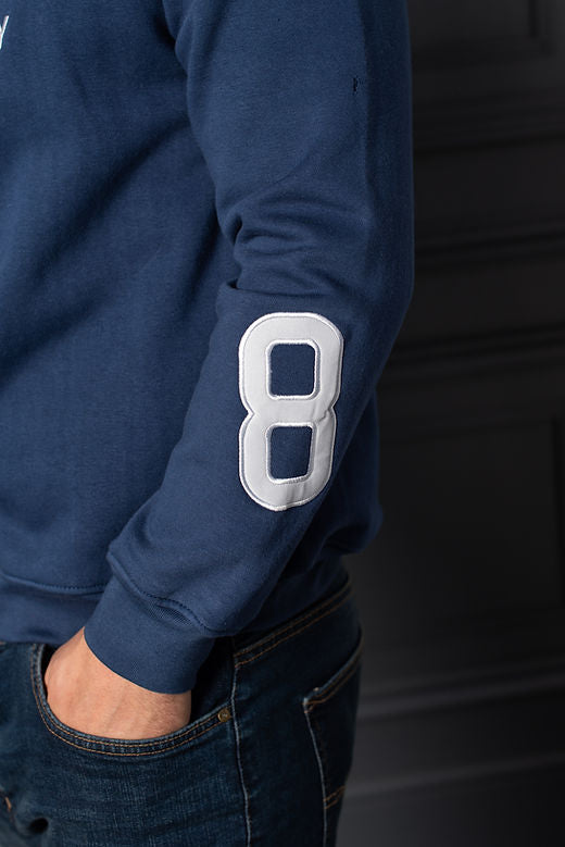 Tidal Quarter Zip Ocean Blue