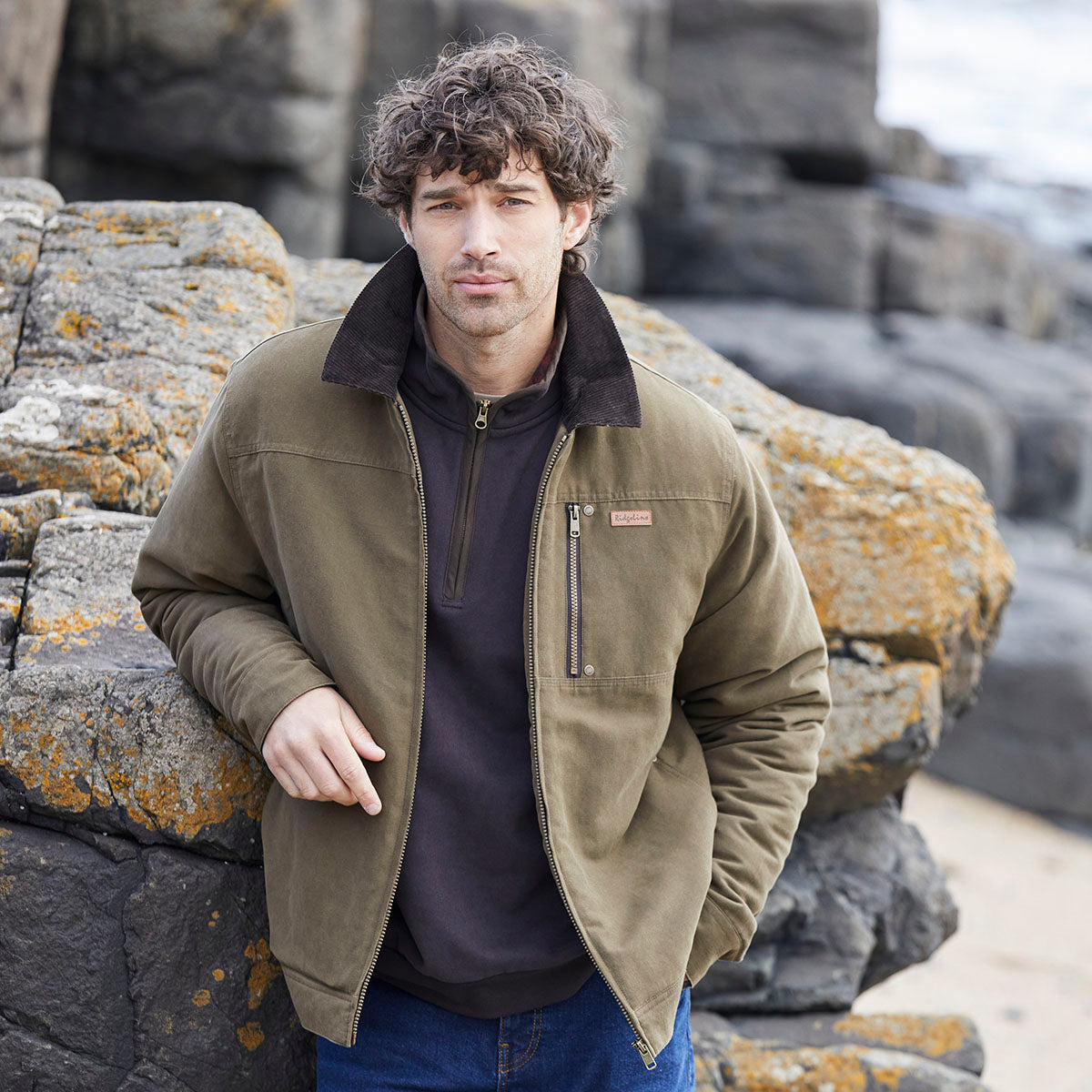 Men’s Montana Work Coat Moody Teak