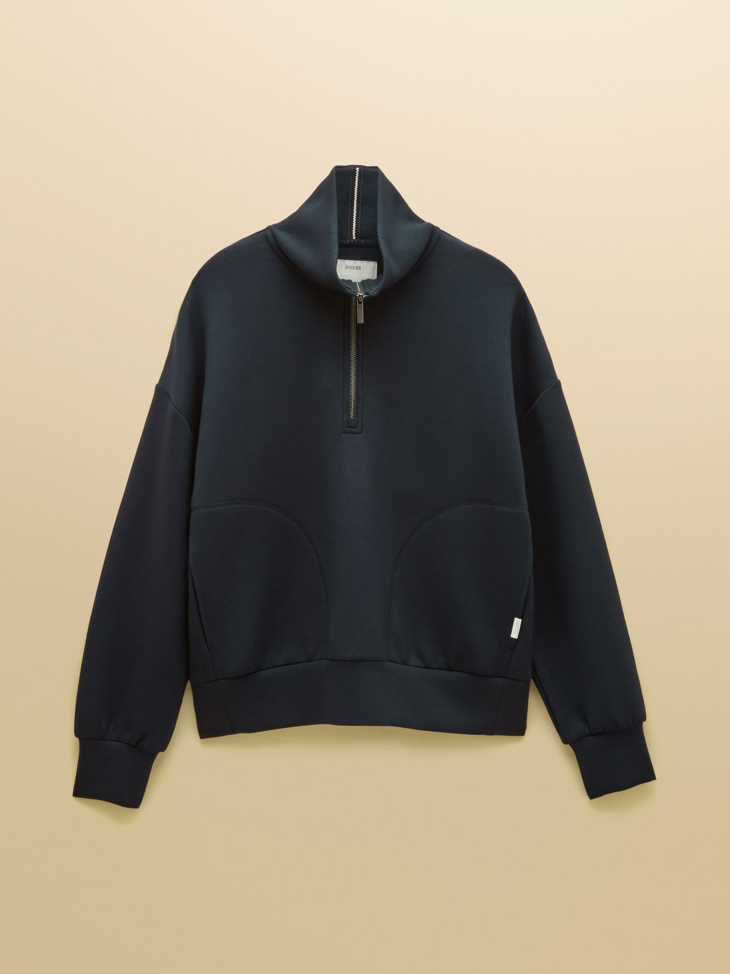 Navy Soft Quarter Zip Sweatshirt