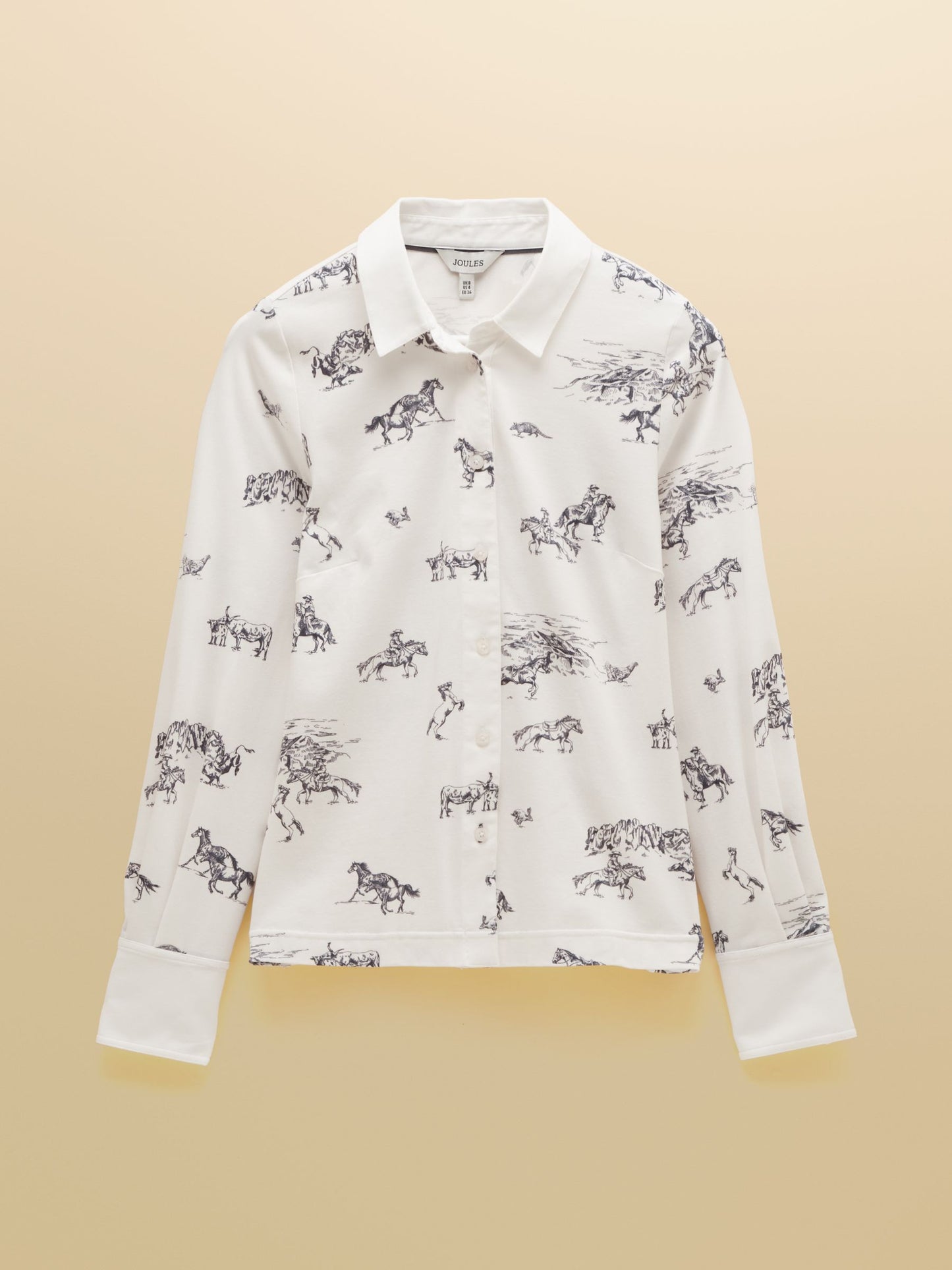 Charlotte Western Cotton Rich Printed Jersey Shirt