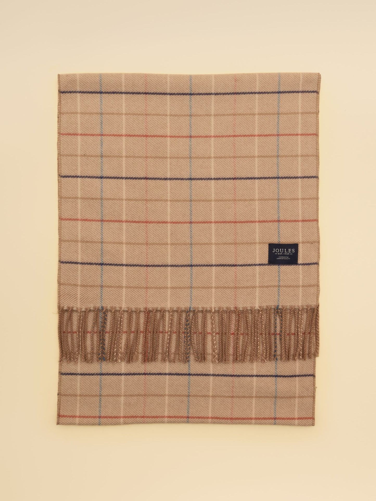 Langtree Neutral Check Scarf