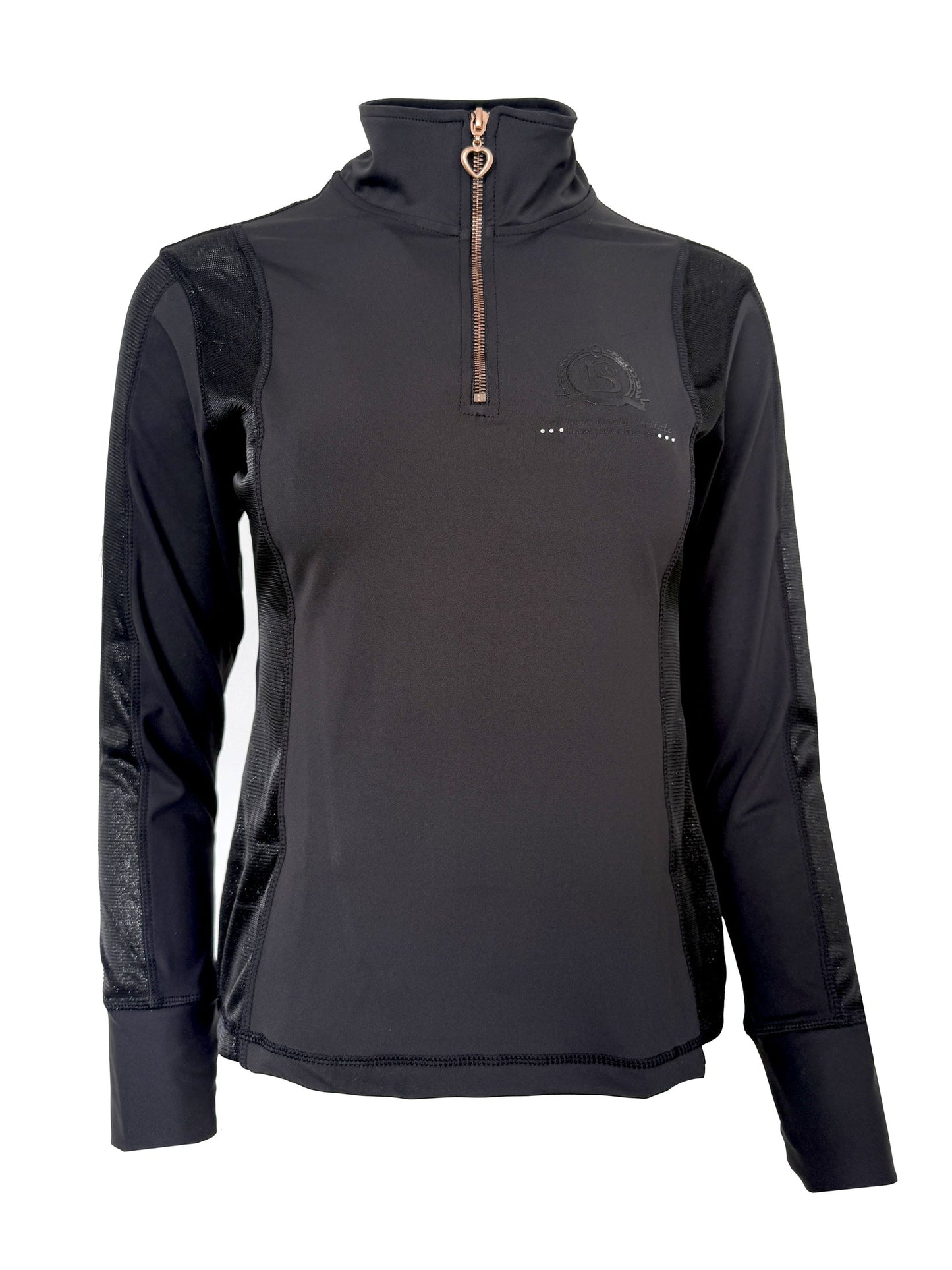 Glimmer Black Base Layer With Long Sleeves