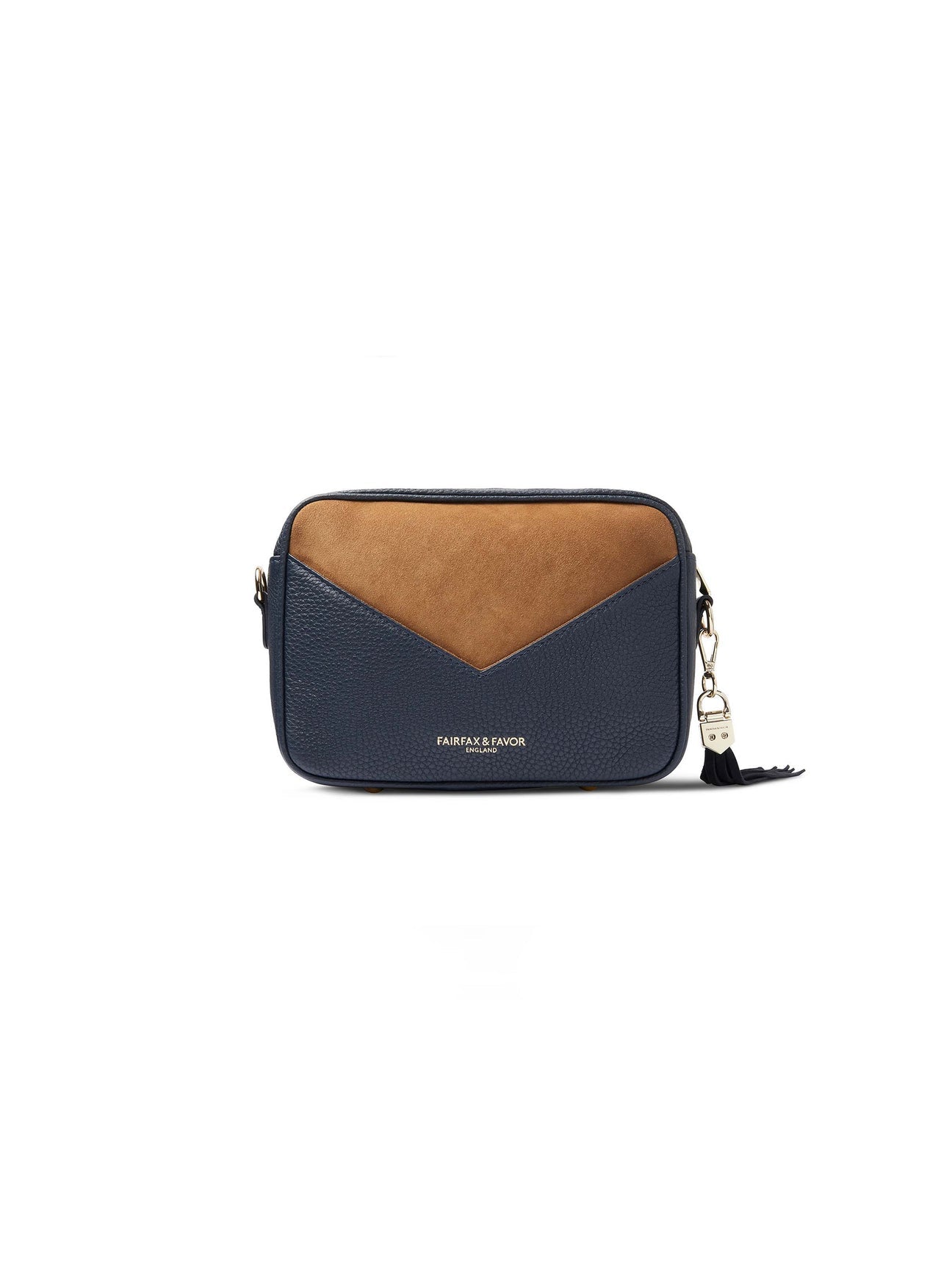 The Finsbury Women’s Crossbody Bag Tan & Navy