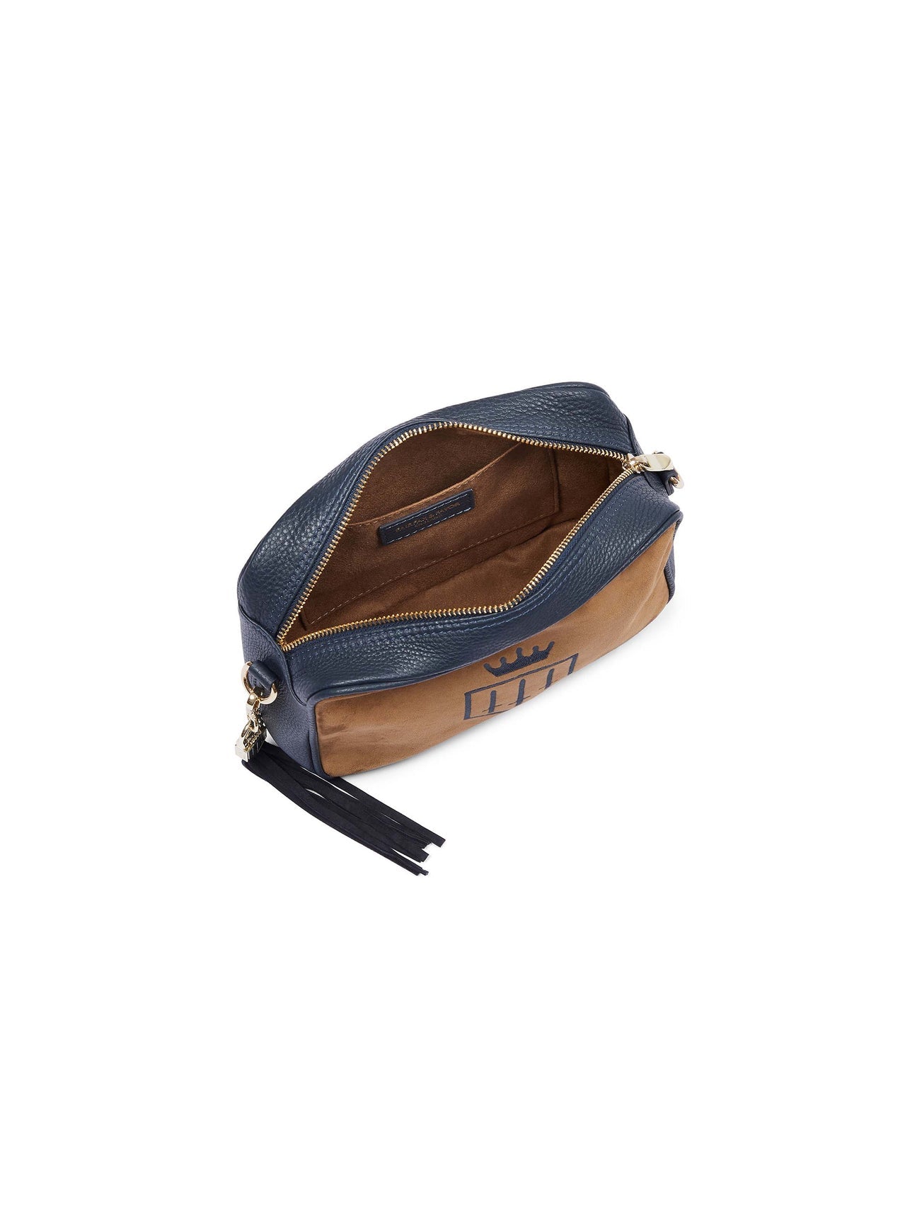 The Finsbury Women’s Crossbody Bag Tan & Navy