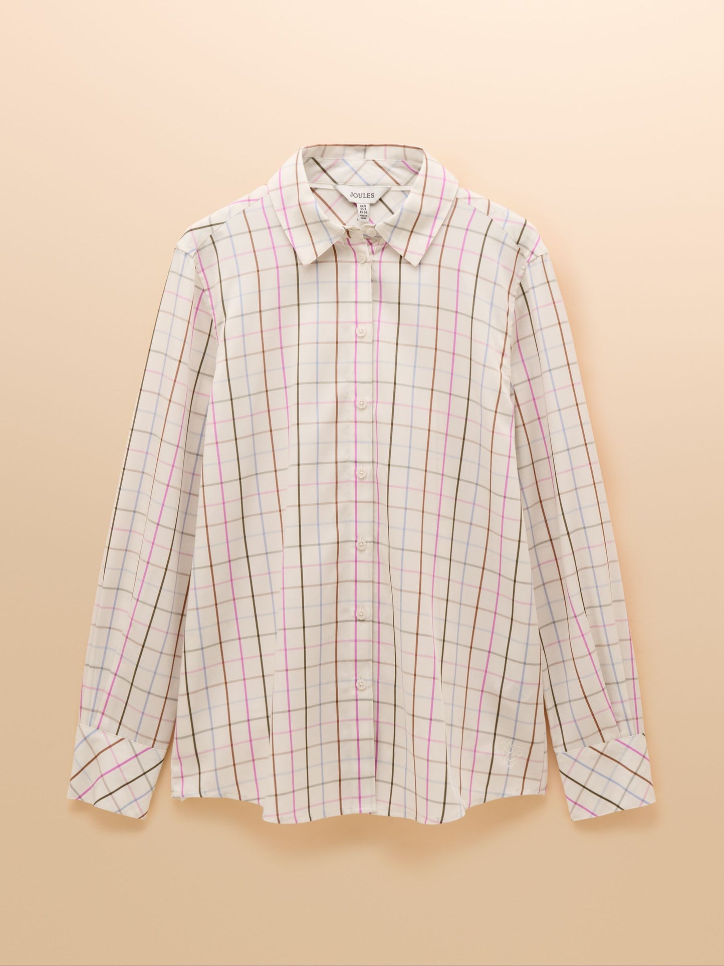 Claudia Multi Tattershall Check Boyfriend Shirt