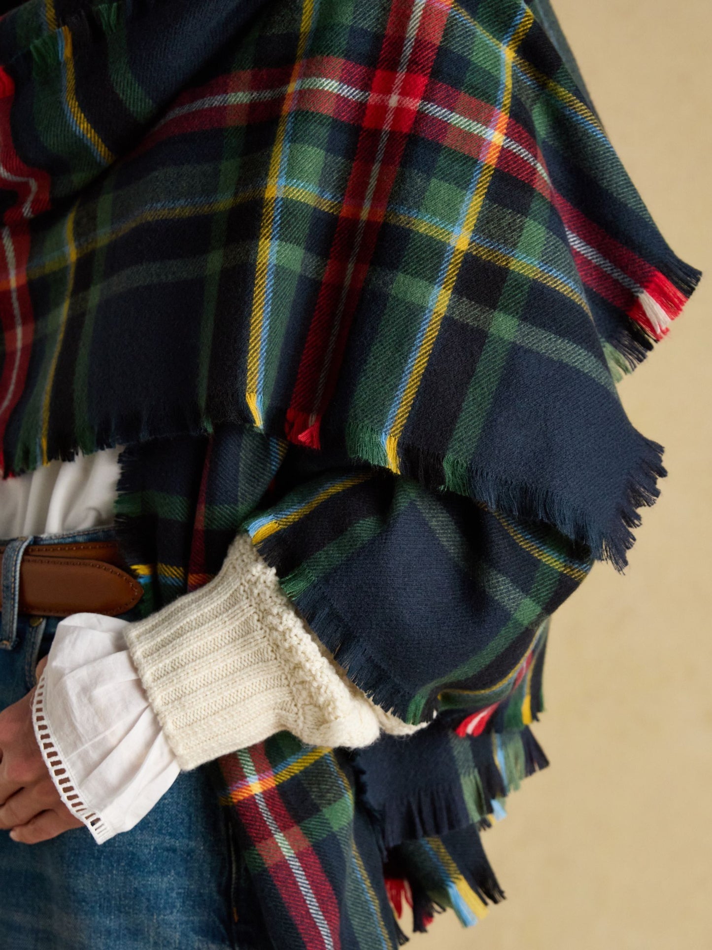 Bracewell Navy Scarf