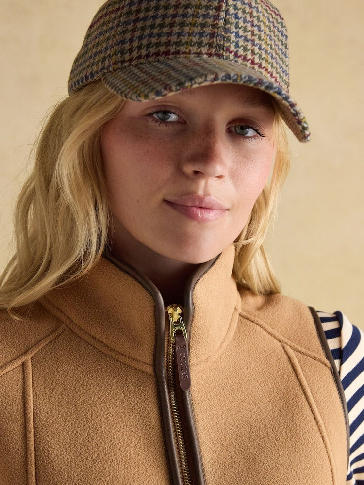 Heritage Tan Regular Fleece Gilet