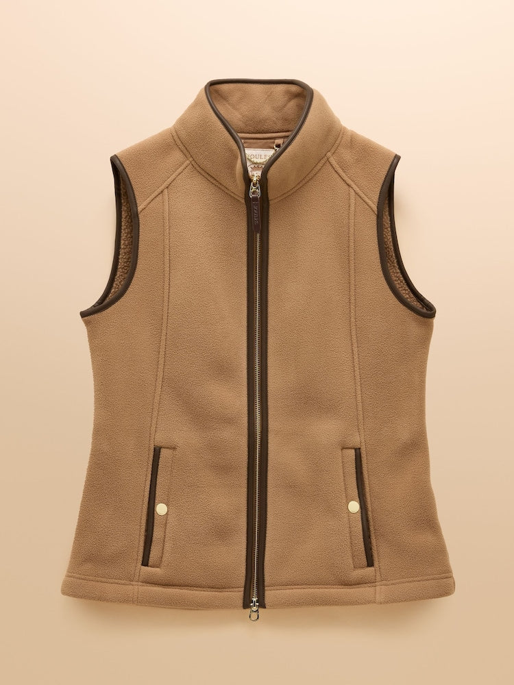 Heritage Tan Regular Fleece Gilet