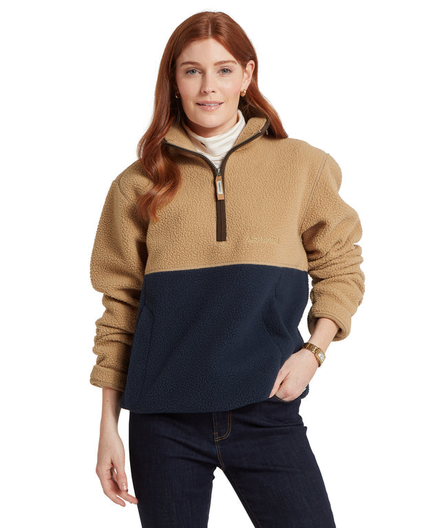 Berkeley Retro Quarter Zip Fleece