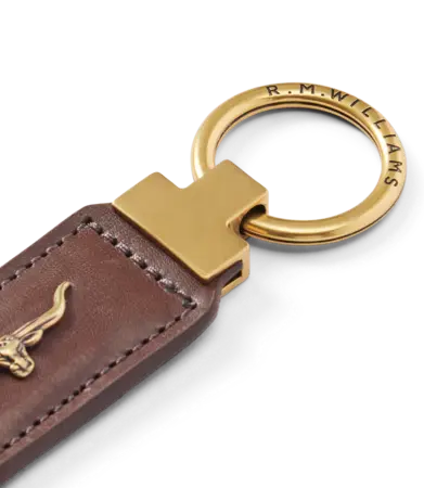 Angaston Keyfob -Caramel