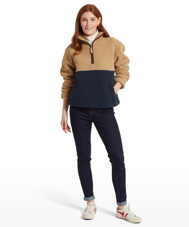 Berkeley Retro Quarter Zip Fleece