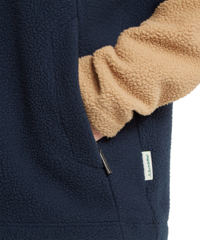 Berkeley Retro Quarter Zip Fleece