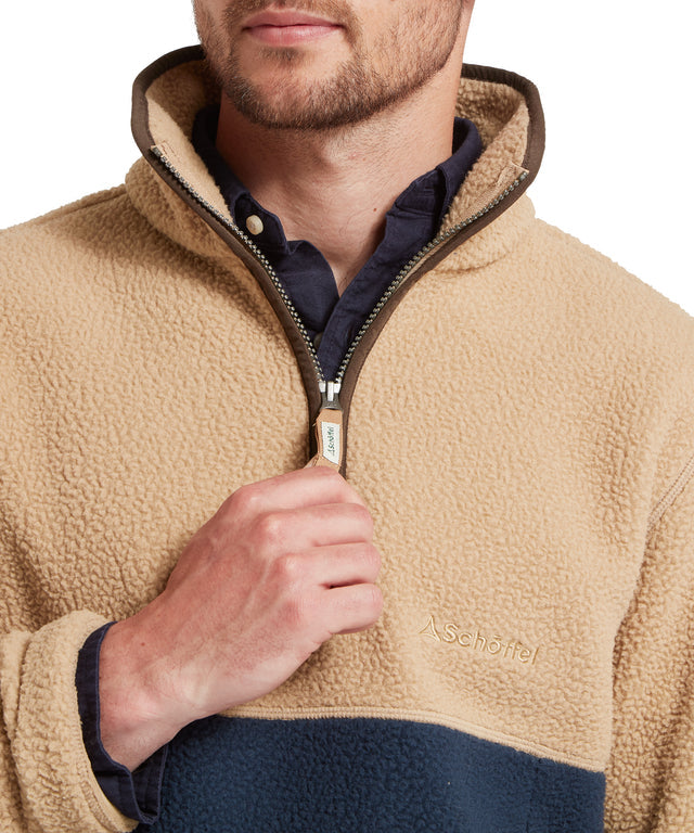 Berkeley Retro Quarter Zip Fleece