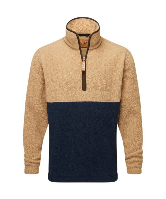 Berkeley Retro Quarter Zip Fleece