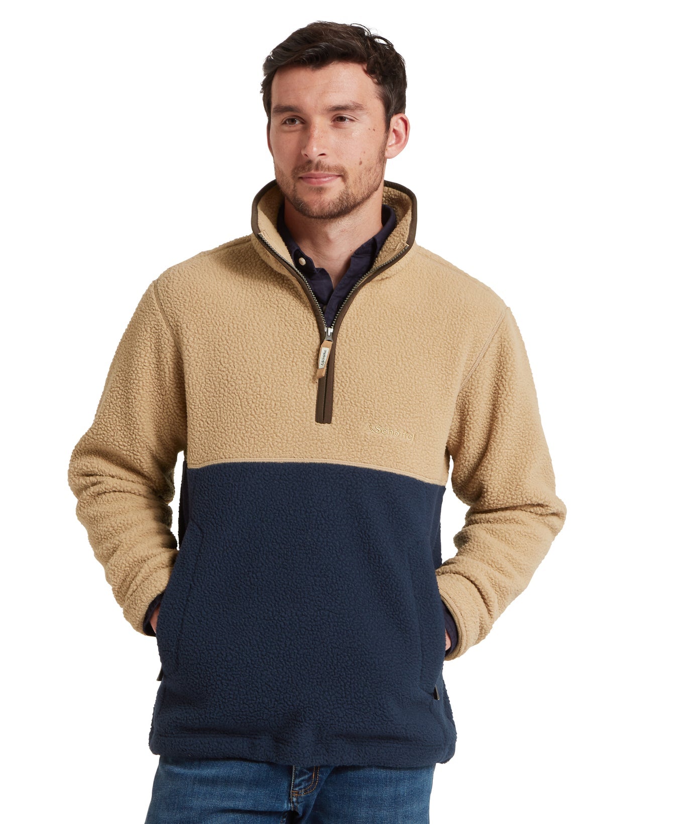 Berkeley Retro Quarter Zip Fleece