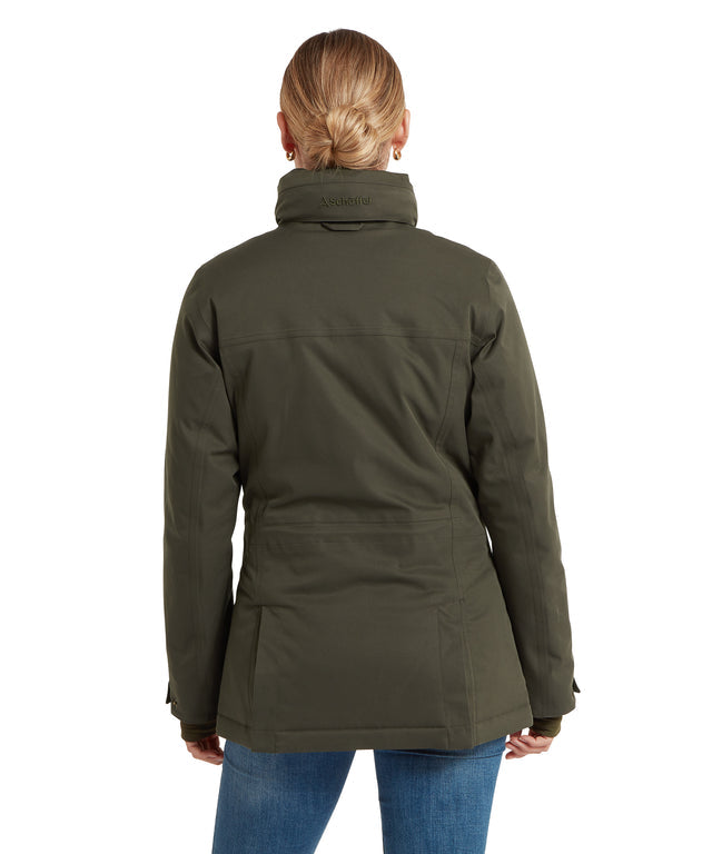 Langton Country Coat Dark Woodland