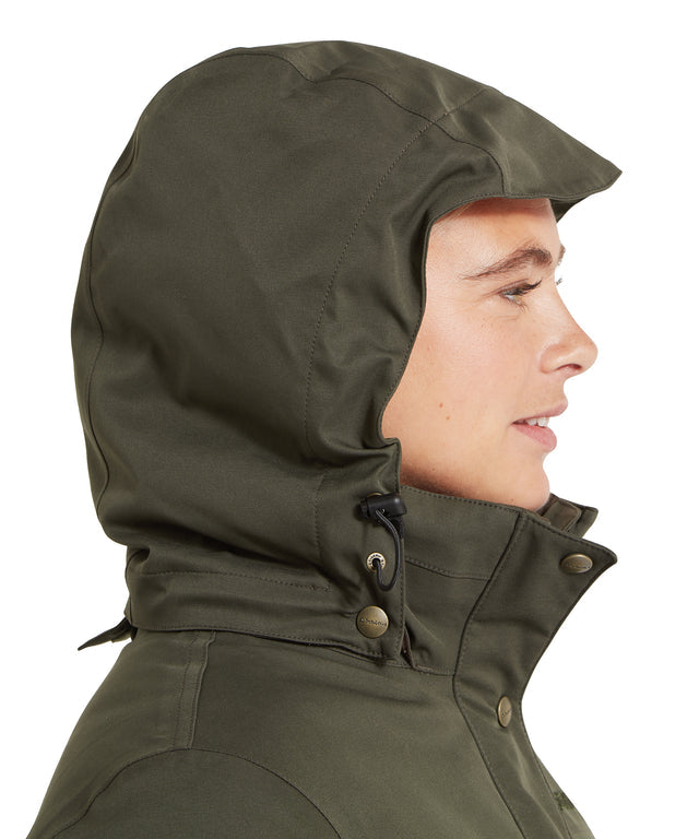 Langton Country Coat Dark Woodland