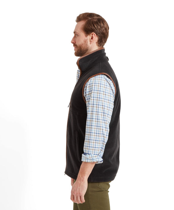 Oakham Fleece Gilet Gunmetal