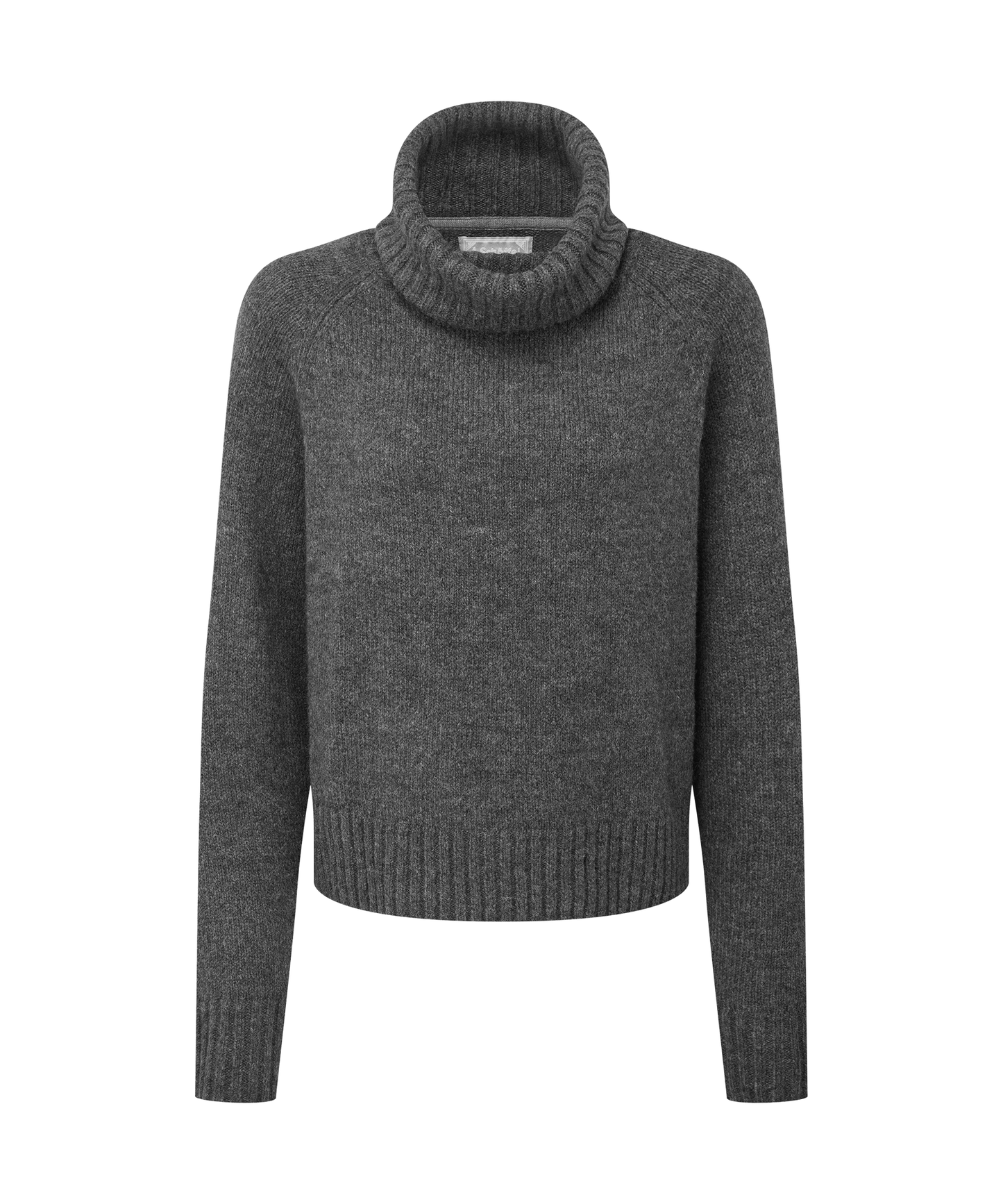 Sutton Roll Neck Jumper Charcoal