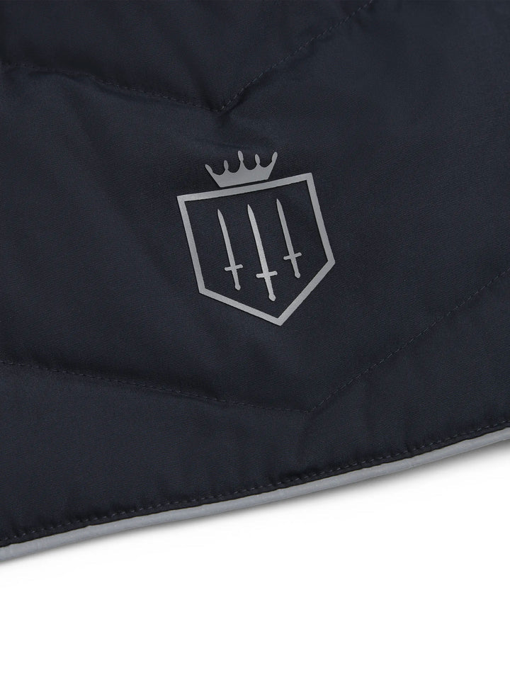 Charlotte Navy Dog Coat