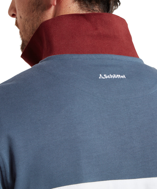 Exmouth Heritage Quarter Zip Oxford Navy