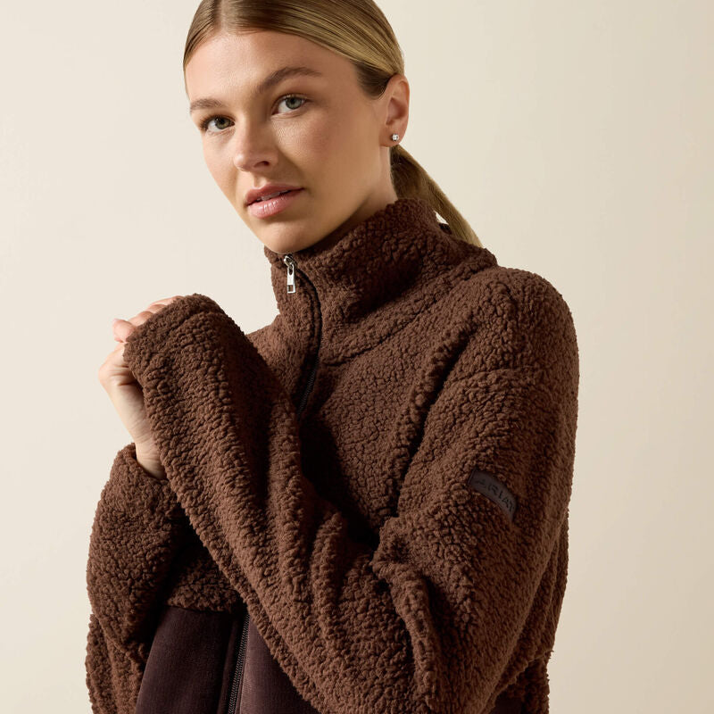 Laviolette Full Zip Sweatshirt Chocolate Plum